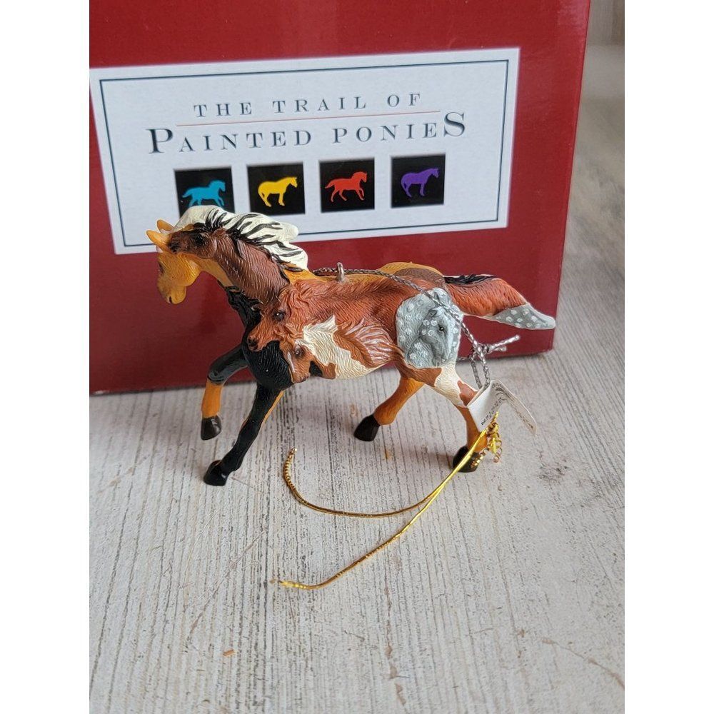 Trail Painted Ponies Year Horse ornament‎ Xmas